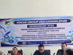 DPRD Sulteng Soroti Berani Sehat, Dua RS Rujukan Dinilai Tak Memadai
