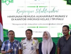 Imigrasi Palu Terima Kunjungan Himpunan Pemuda Al Khairaat