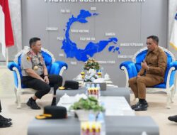 Gubernur Anwar Hafid dan Kapolda Sulteng Bahas Sejumlah Persoalan Strategis Daerah